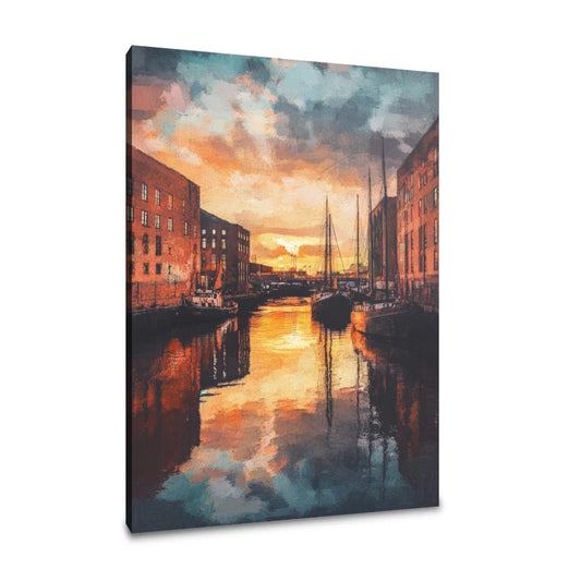 Royal Albert Dock Canvas - Main Image