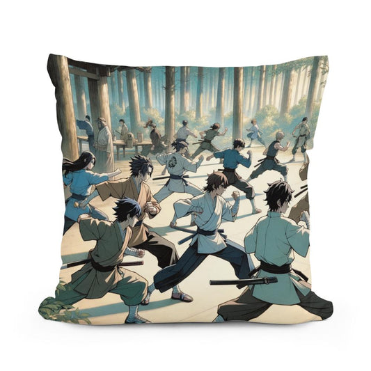 Forest Dojo Chronicles Cotton Cushion - Main Image