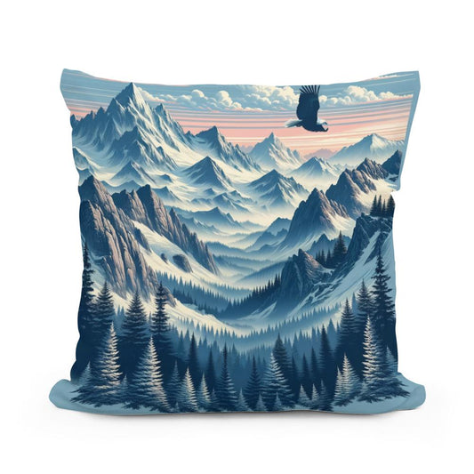 Dawn Summit Cotton Cushion - Main Image