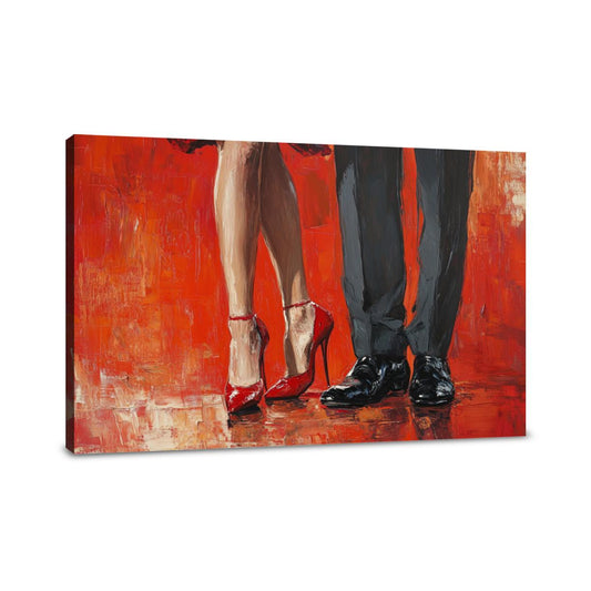 Enigma of Footfalls Canvas - Main Image