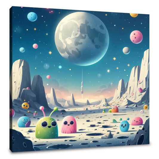 Lunar Playground Canvas - Main Image
