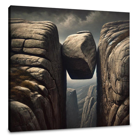 Kjeragbolten Majesty Canvas - Main Image