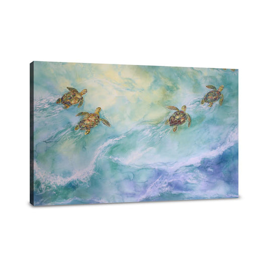 Turtle Tides Canvas - Main Image