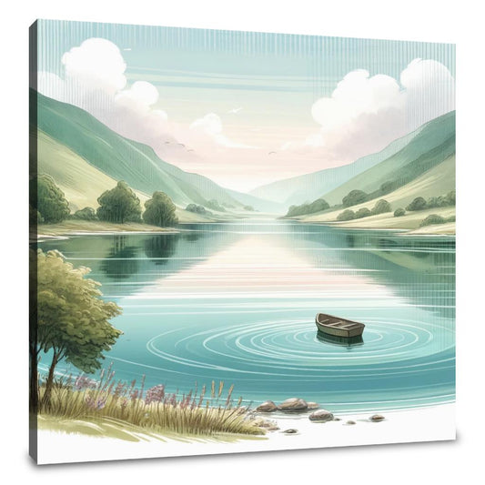 Tranquil Waterscape Canvas - Main Image