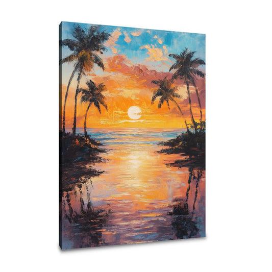 Golden Hour Beach Canvas - Main Image