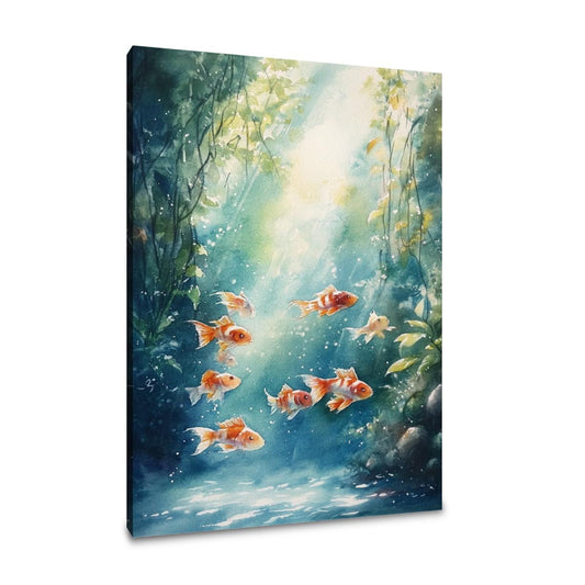 Aquatic Nostalgia Canvas - Main Image