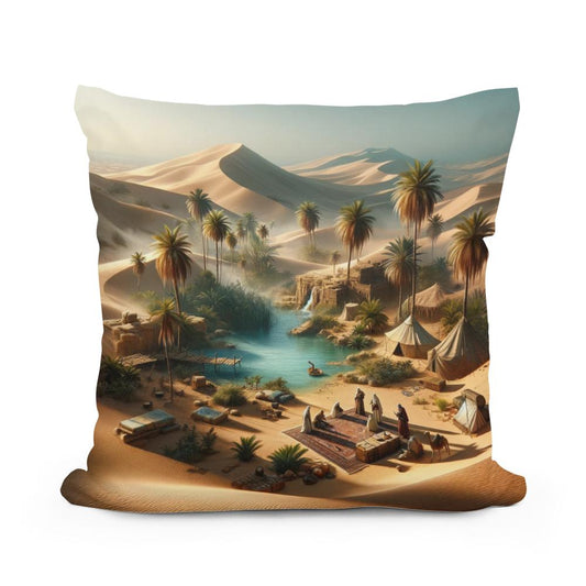 Desert Refuge Cotton Cushion - Main Image