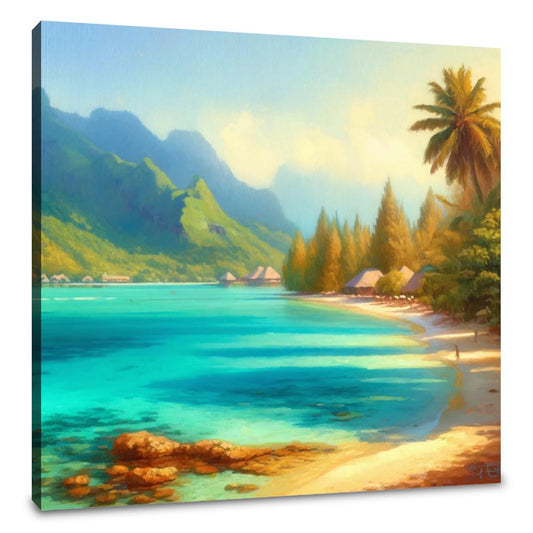 Bora Bora Serenity Canvas - Main Image