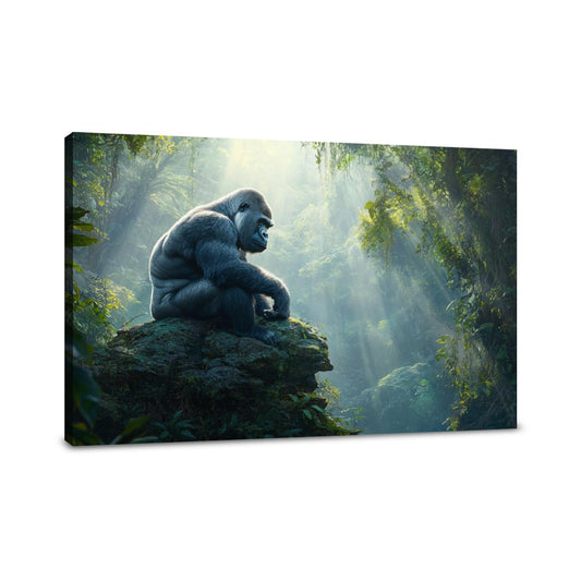 Silverback Reflections Canvas - Main Image