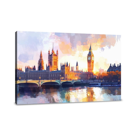 London Skyline Harmony Canvas - Main Image