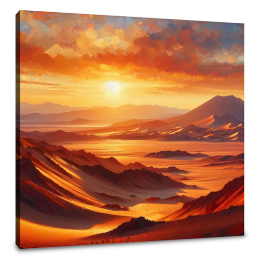 Atacama Sunset Canvas - Main Image
