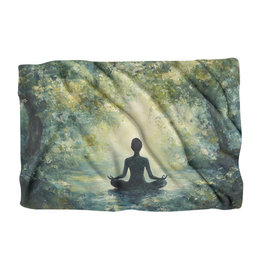 Iridescent Oyster Harmony Blanket - Main Image