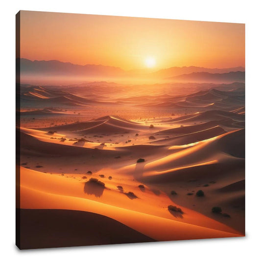 Desert Sunset Canvas - Main Image