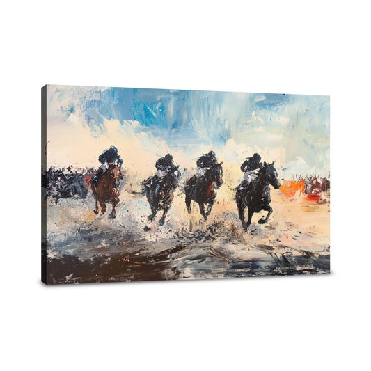 Galloping Glory Racing Canvas - Main Image