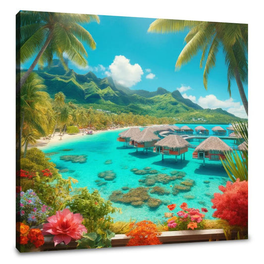 Bora Bora Paradise Canvas - Main Image