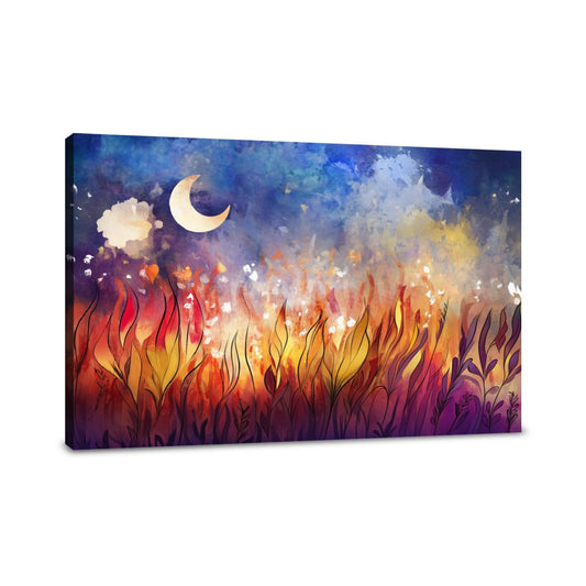 Bealtaine Fire Dance Canvas - Main Image