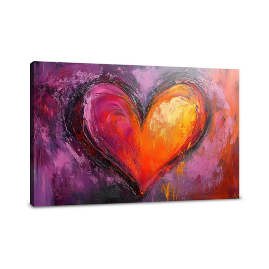 Passionate Heart Canvas - Main Image