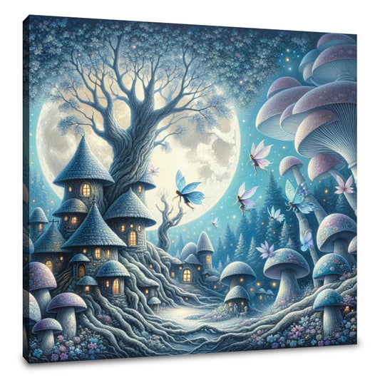 Moonlit Fairies Canvas - Main Image