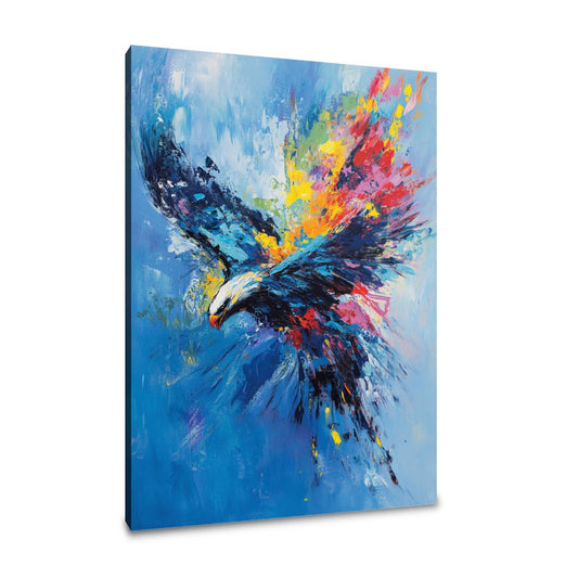 Majestic Eagle Sky Canvas - Main Image