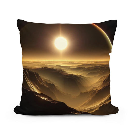 Venus's Aphrodite Dawn Cotton Cushion - Main Image