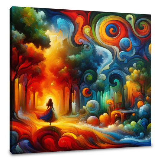 Wonderland Whispers Canvas - Main Image