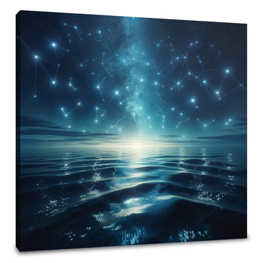 Nautical Starlight Canvas - Main Image