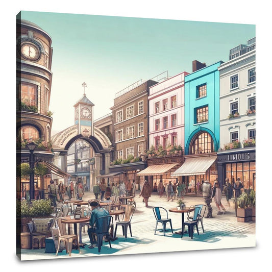 Carnaby Street Vibes Canvas - Main Image