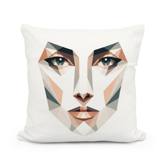 Gaze of Serenity Cotton Cushion - Main Image