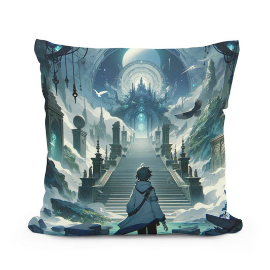 Mystical Isekai Voyage Cotton Cushion - Main Image
