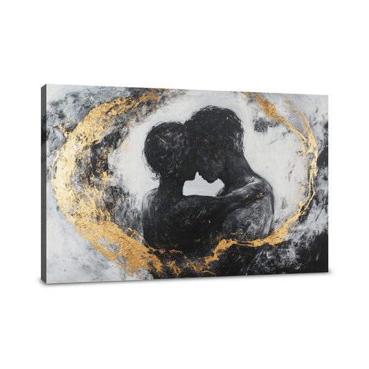 Enigmatic Love Entwined Canvas - Main Image