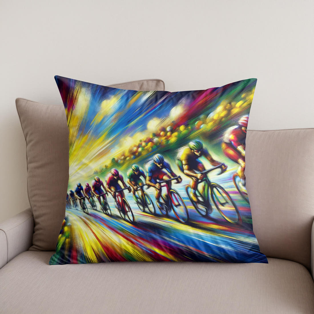 Velocity Vibrance Cotton Cushion - Secondary Image