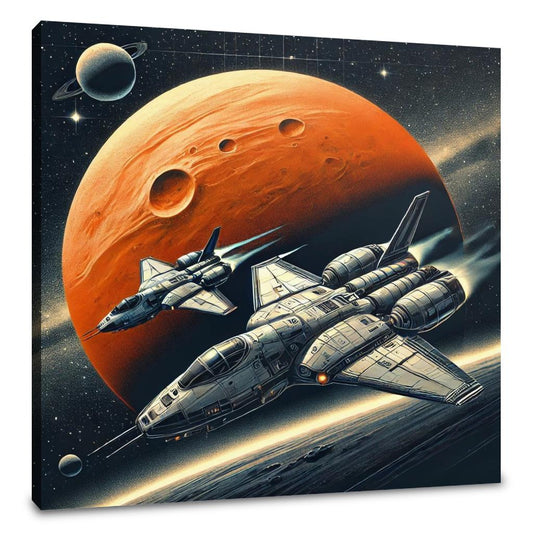 Cosmic Exploration Canvas - Main Image