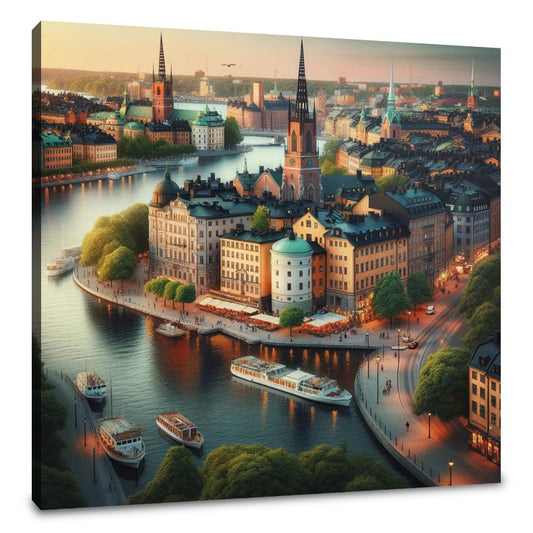 Stockholm Spectrum Canvas - Main Image