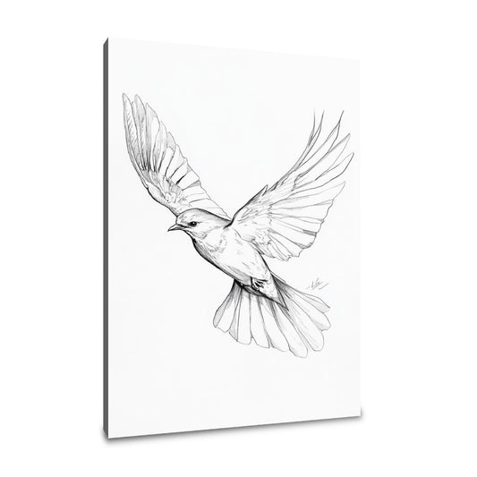 Soaring Bird Canvas - Main Image