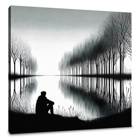 Reflections of Solitude Canvas - Main Image