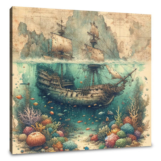 Sunken Treasures Canvas - Main Image