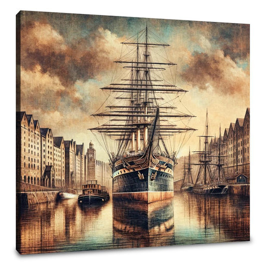 Bristol's Victorian Heritage Canvas - Main Image