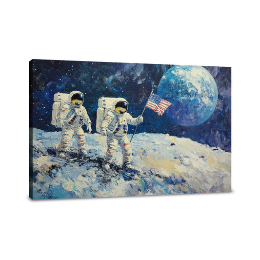 Lunar Exploration Canvas - Main Image