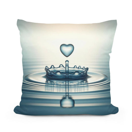 Love's Gentle Ripple Cotton Cushion - Main Image