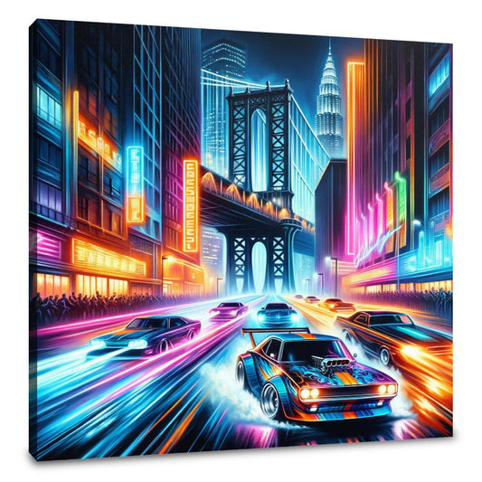 Street Racing Finale Canvas - Main Image