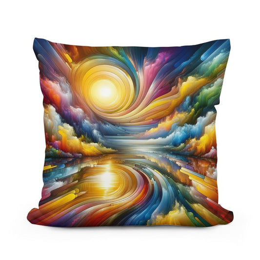 Prismatic Reflections Cotton Cushion - Main Image