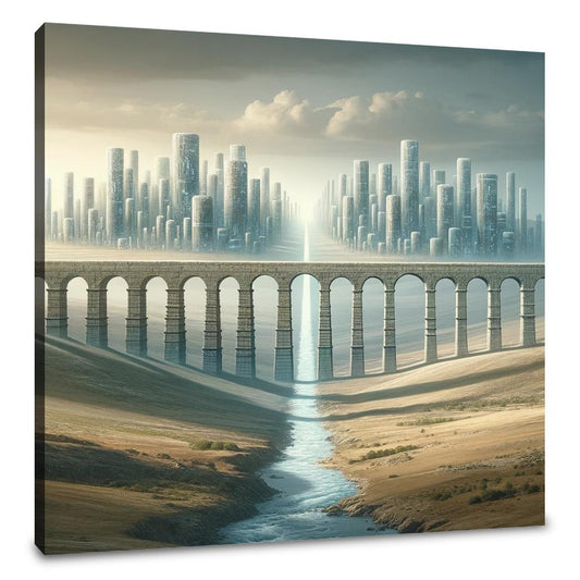 Aqueduct of Futures Past Canvas - Main Image