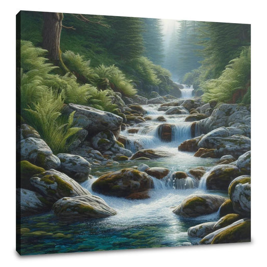 Crystal Stream Canvas - Main Image