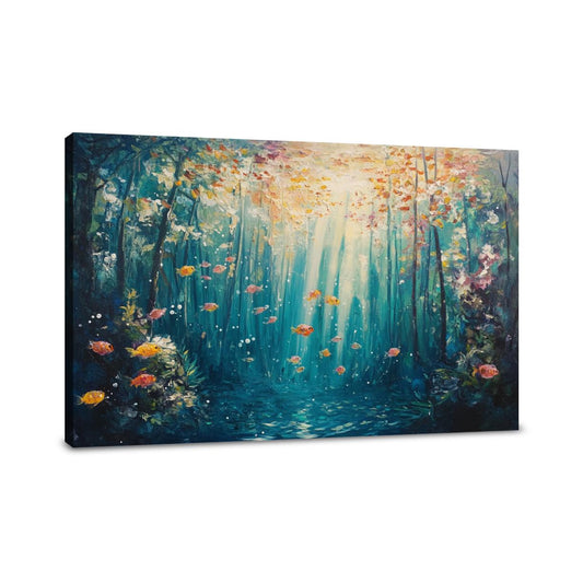Submerged Woodland Canvas - Main Image