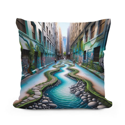 Urban Creek Cotton Cushion - Main Image