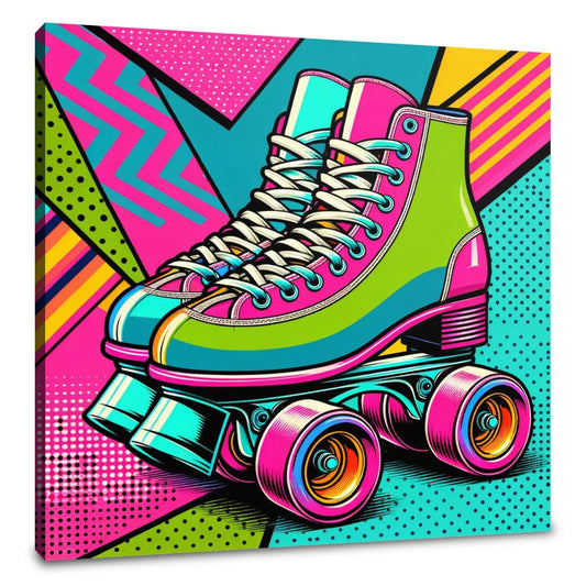 Retro Rollers Canvas - Main Image