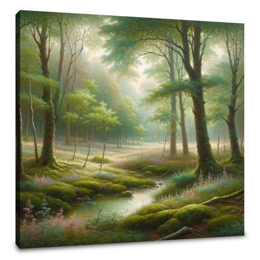 Woodland Glade Serenity Canvas - Main Image
