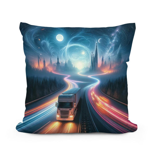 Night's Voyage Cotton Cushion - Main Image