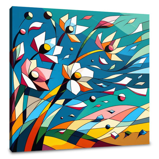 Breezy Petals Canvas - Main Image