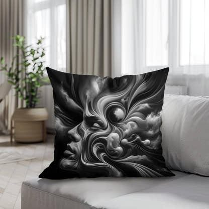 Depths of the Human Psyche Cotton Cushion - Secondary Image 4